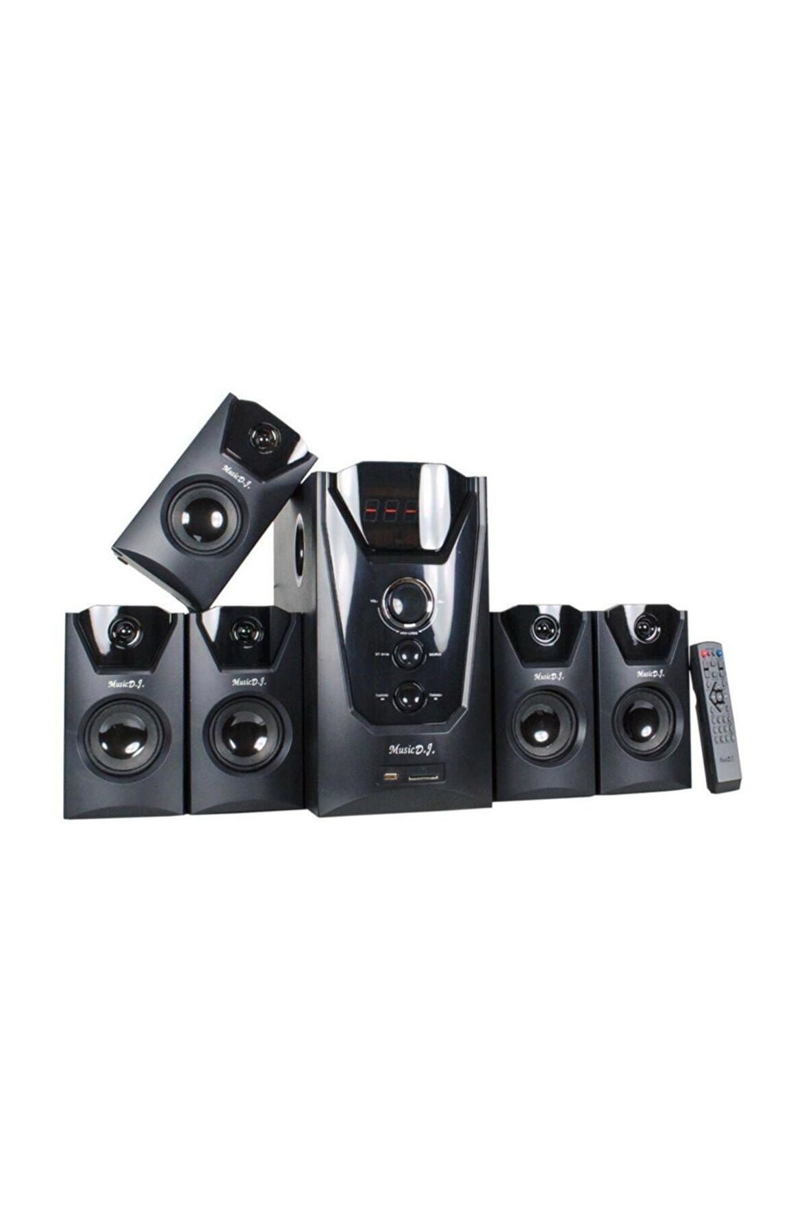 Music D.J Md-9500bt 5&#43;1 Bluetooth Surround Hoparlör Sistemi musıc 9500