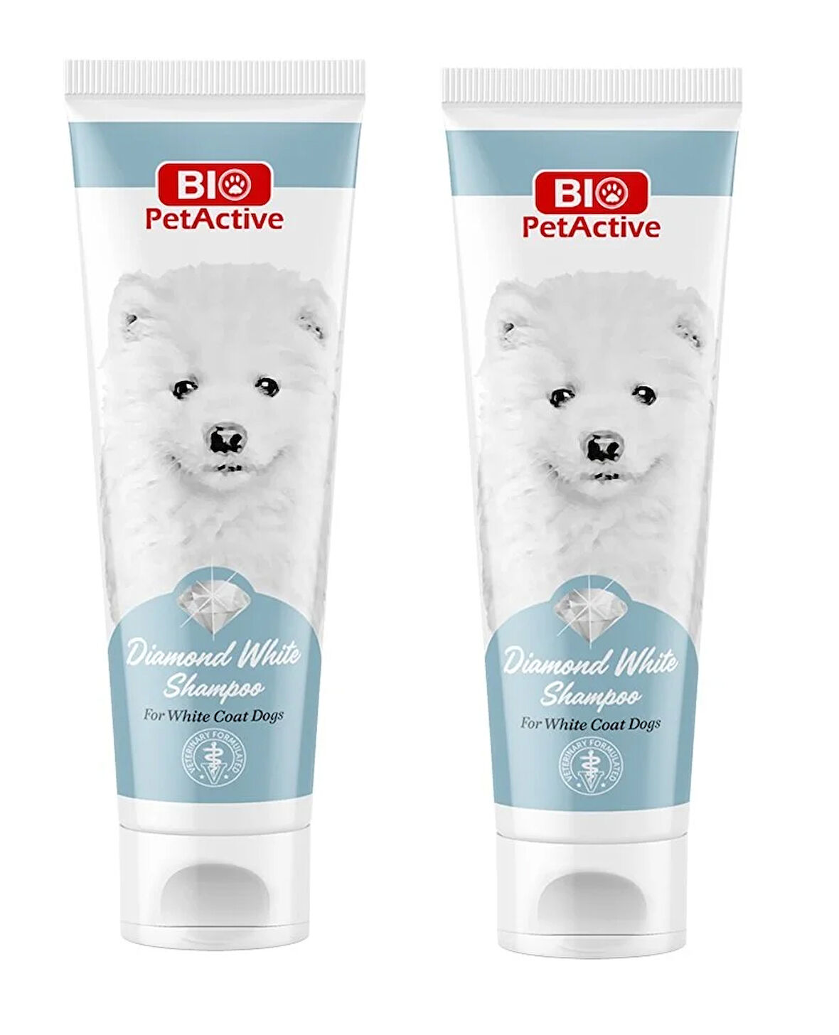 Bio PetActive Diamond Beyaz Tüylü Köpek Şampuanı 250 ML. X 2 Adet