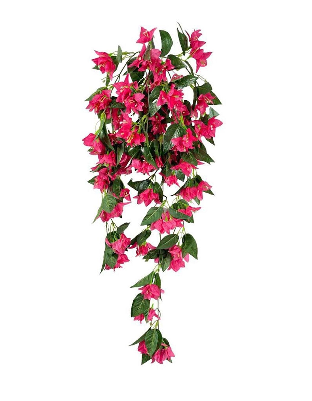 Yapay Çiçek Dev Begonvil Çiçeği Fuşya 9 Dallı 100cm Sarkan Çiçek