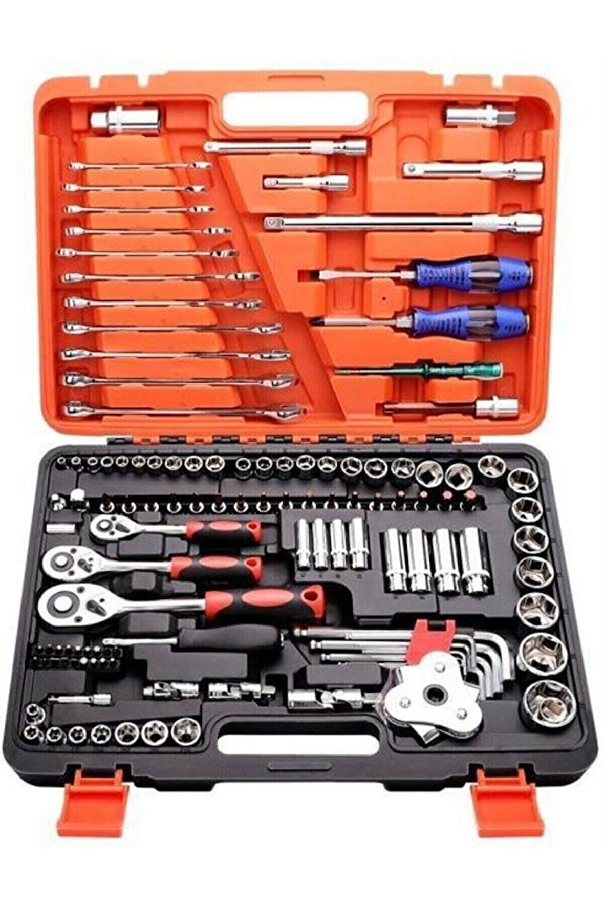 Profesyonel 121 Parça Lokma Takımı 1/2-1/4-3/8