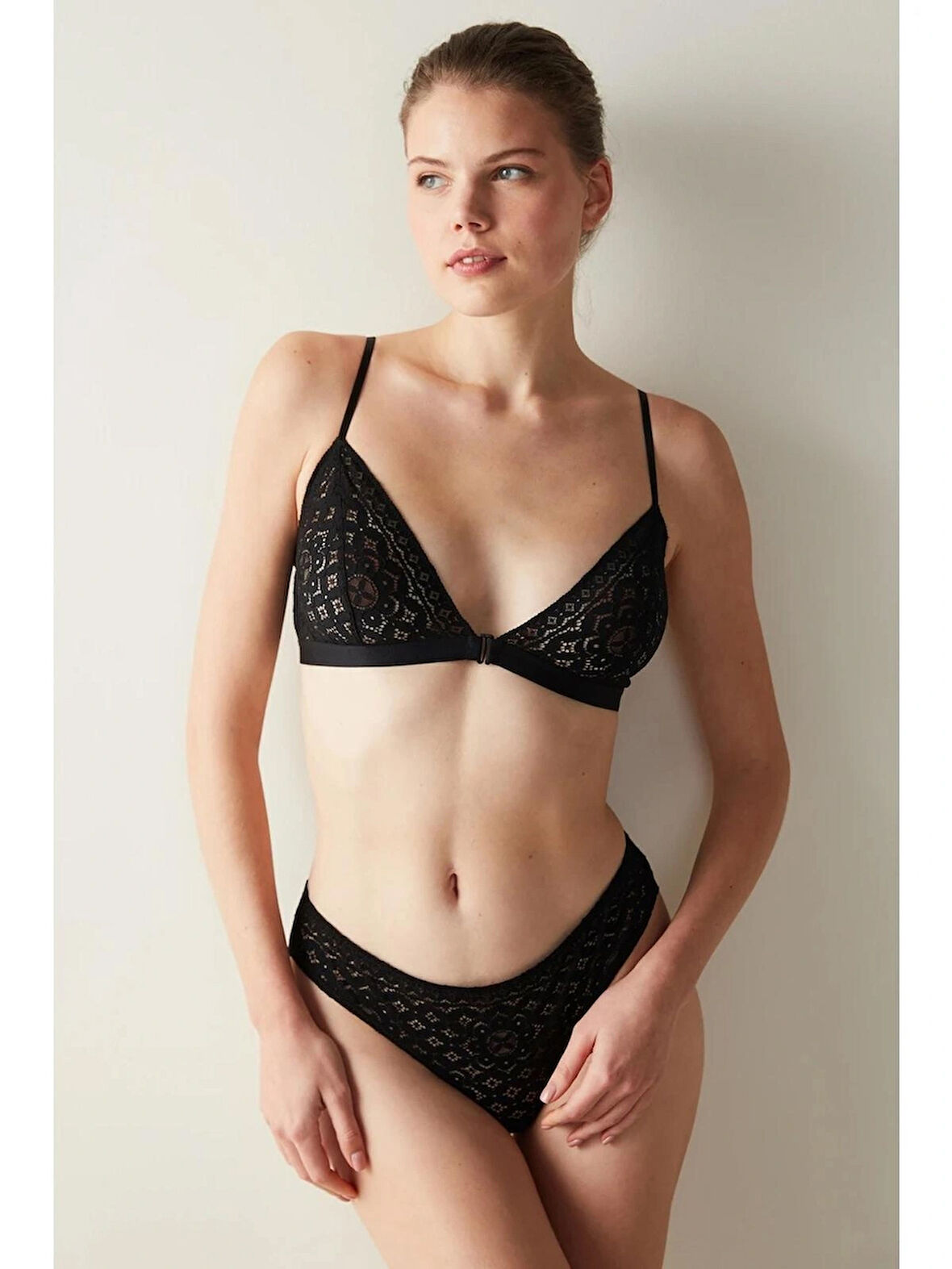 Penti Triangle Siyah Sütyen