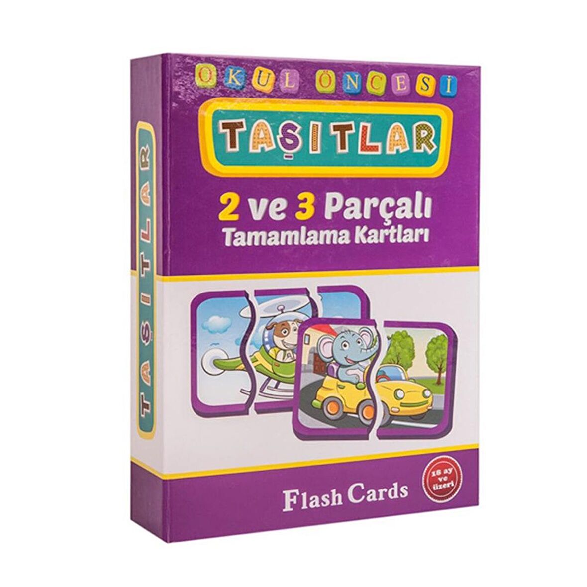 Flash Card Taşıtlar Hafıza Kartları