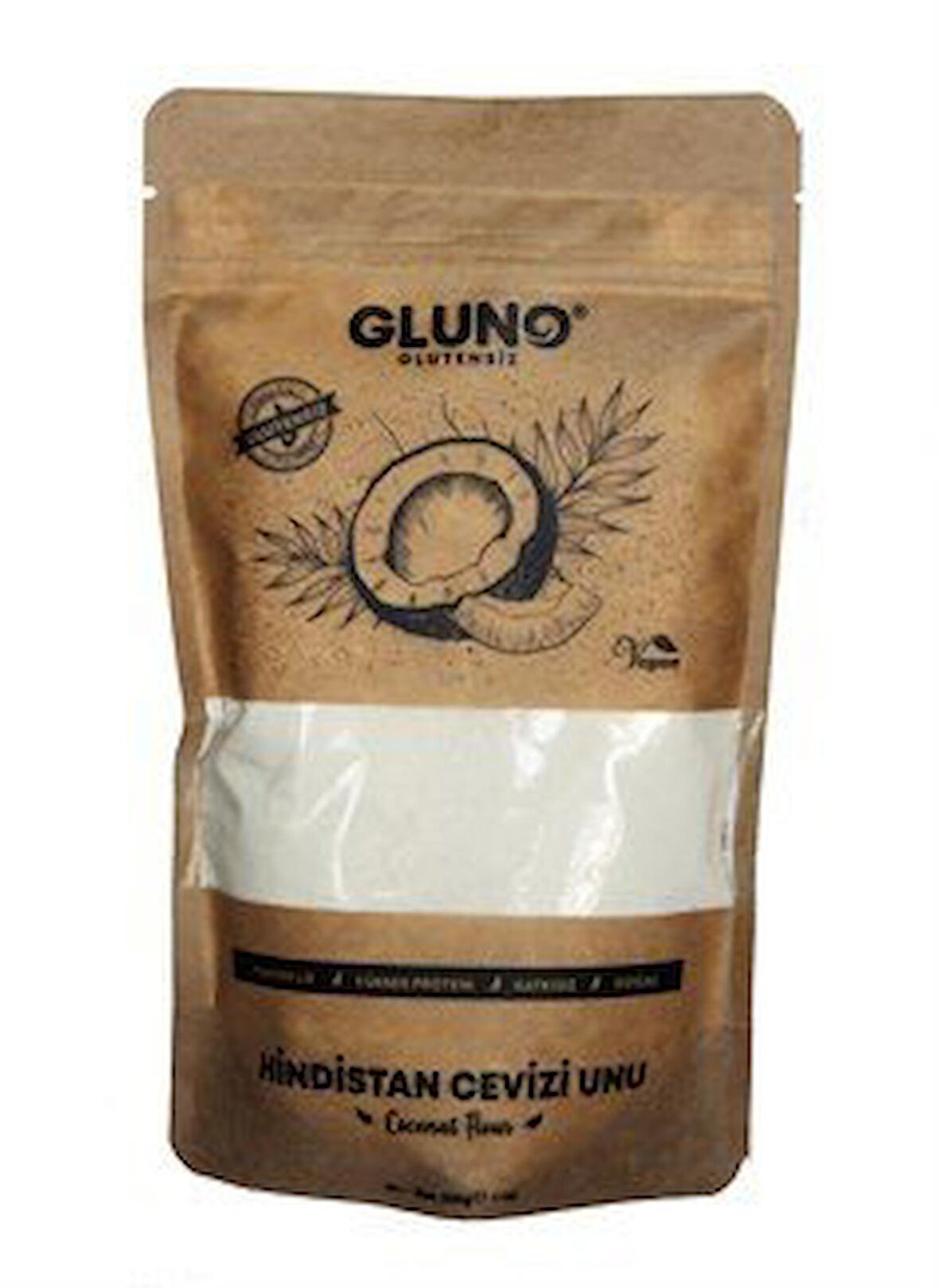 Gluno Glutensiz Hindistan Cevizi Unu 250 gr