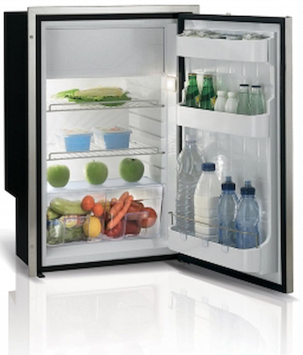 Vitrifrigo Buzdolabı. Model C115iX OCX2. Paslanmaz çelik kapaklı.