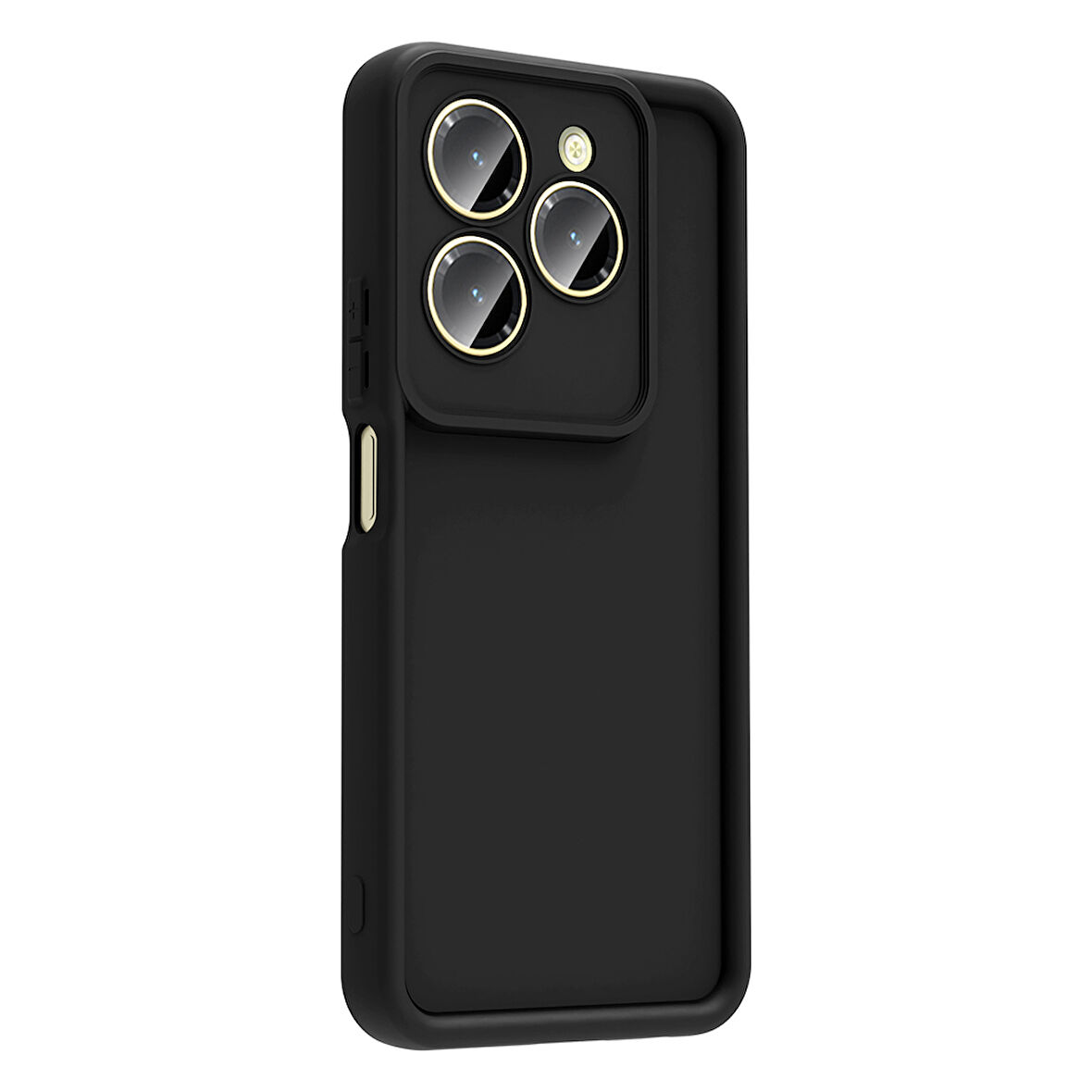 İnfinix Hot 40 Pro Kılıf Kamera Korumalı Ananas Silikon Kapak