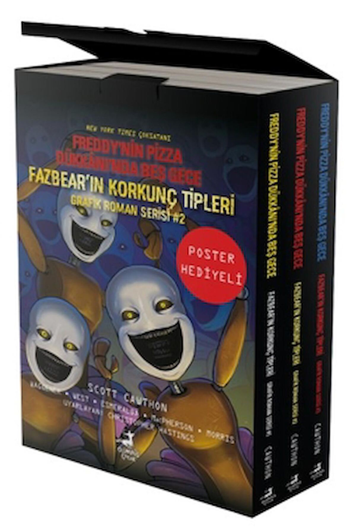 Fazbear'ın Korkunç Tipleri Çizgi Roman Seti