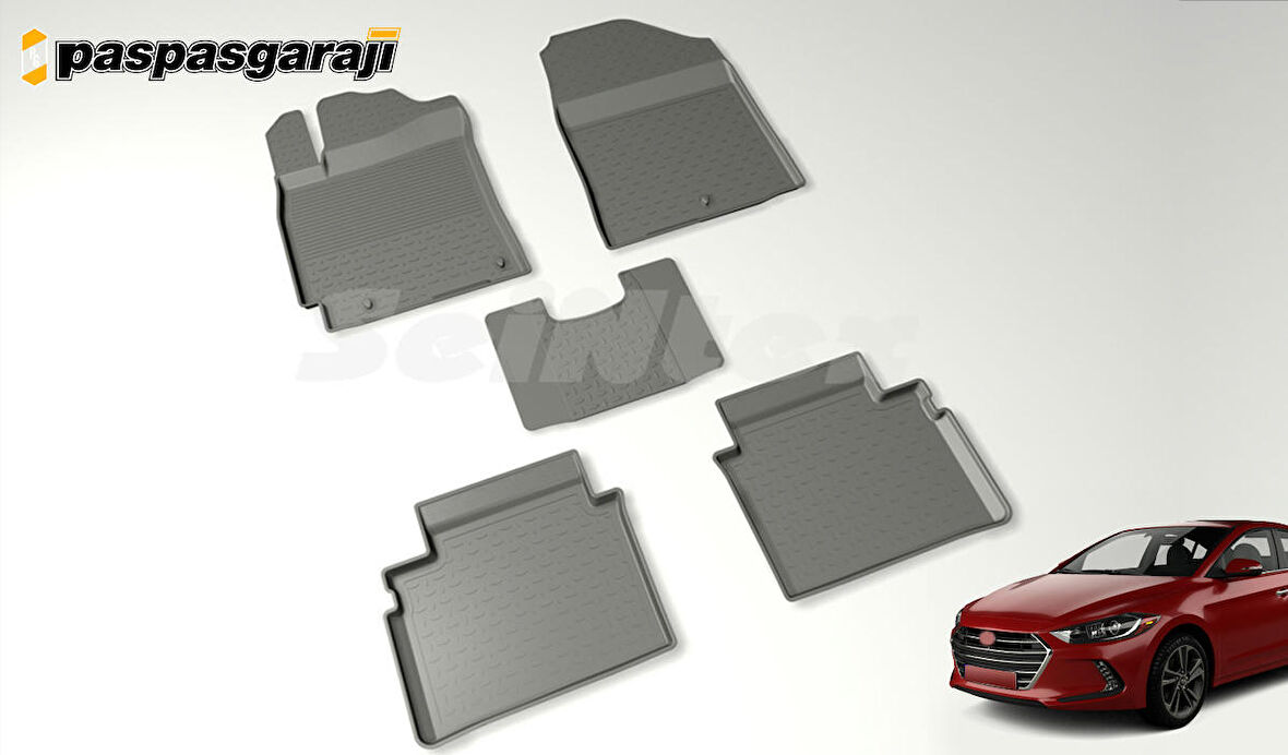 Seintex Hyundai Elantra 6 4D Havuzlu Paspas 2016-2021 Arası