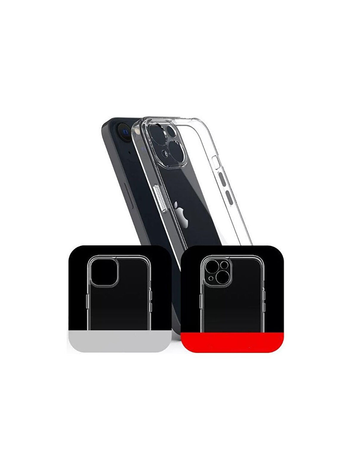 İPHONE 12 PRO MAX UYUMLU SPACE MAGNETİC ŞEFFAF SERT KILIF