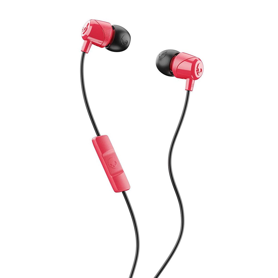 Skullcandy Jib In Ear Mikrofonlu Kablolu Kulaklık S2DUY-L676 Kırmızı-Siyah