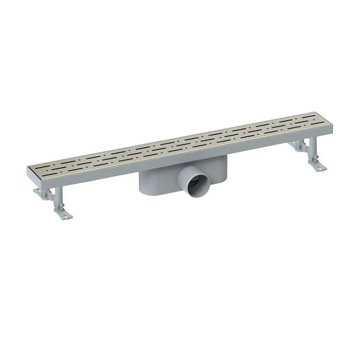 Maxiflow Duş Kanalı Klasik Line Pas.Iz Ø50 33Cm Yan