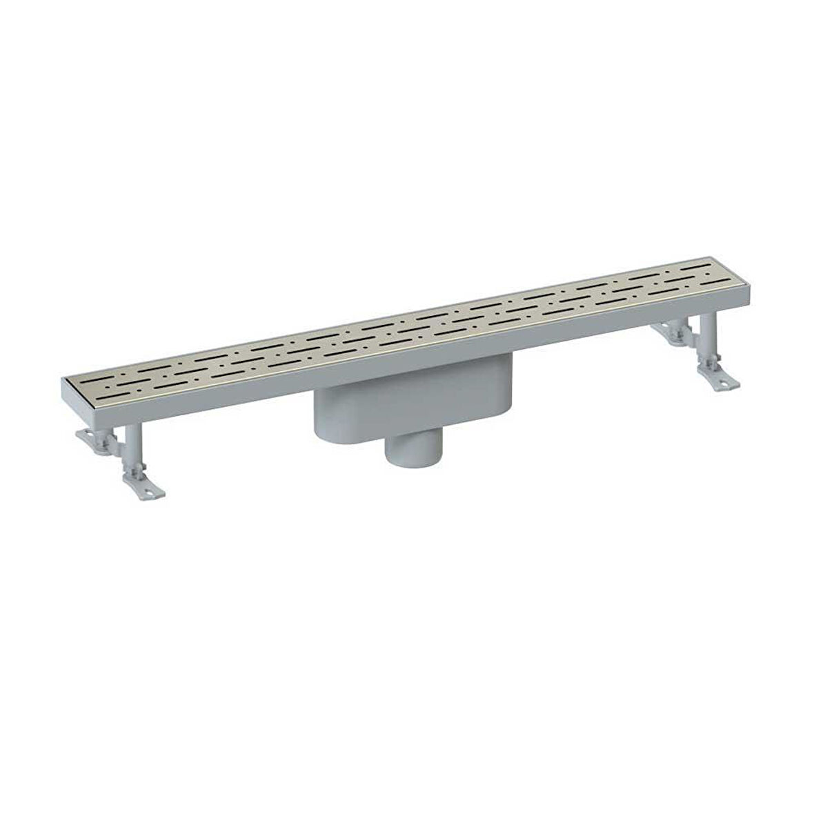 Maxiflow Duş Kanalı Klasik Line Pas.Iz Ø50 60Cm Alt