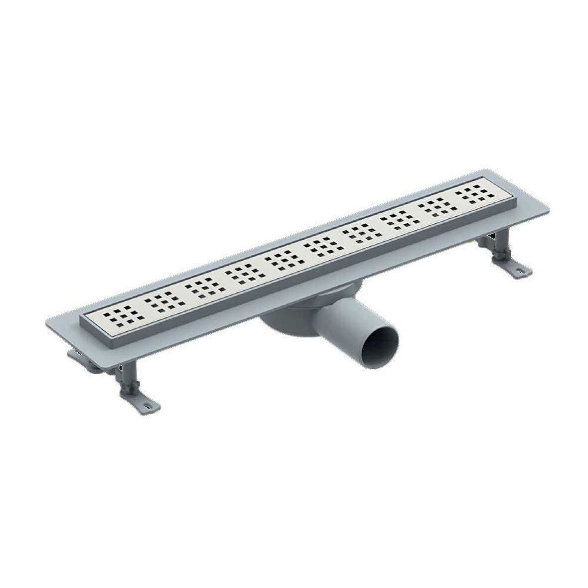 Maxiflow Duş Kanalı Pera Line Pas.Iz Ø50 60Cm Yan