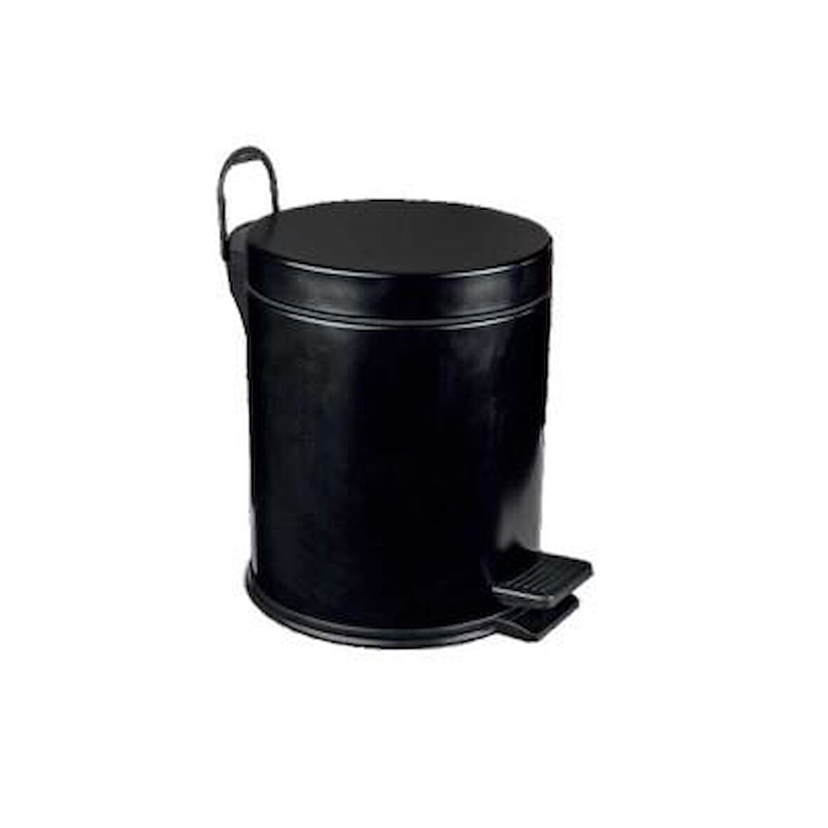 Maxiflow Pedallı Çöp Kovası 16Lt Ø25*44Cm Siyah