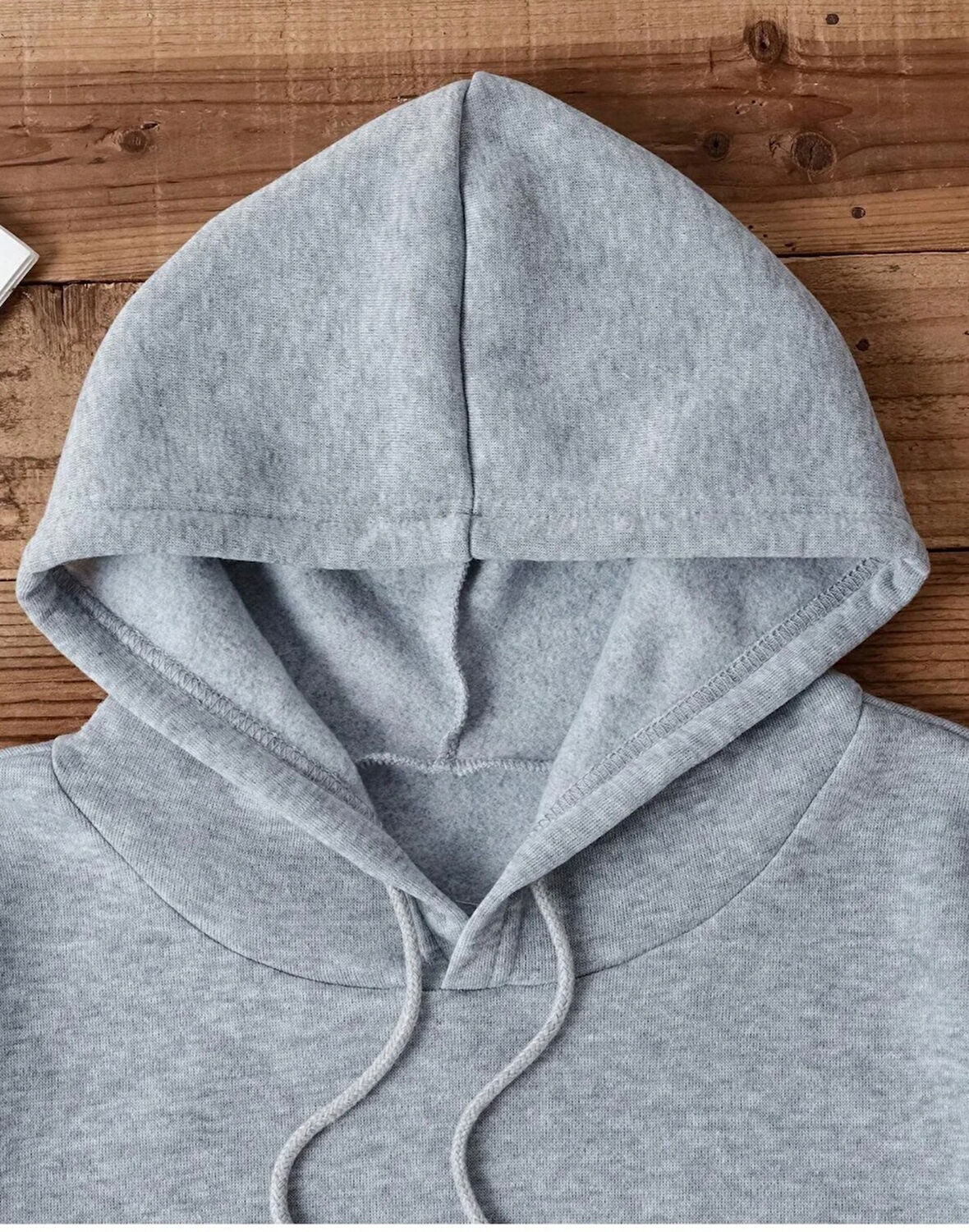 Kapüşonlu 3 İplik Sweatshirt