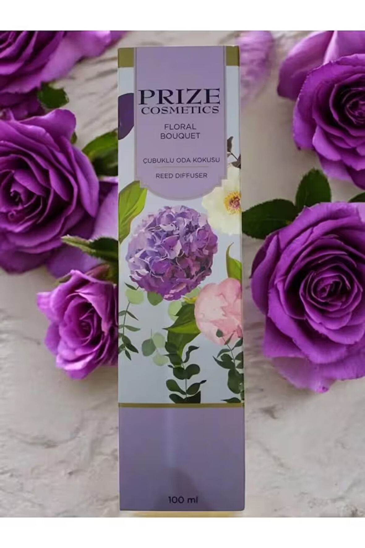 Floral Bouquet-Çiçek Buketi Çubuklu Oda Kokusu