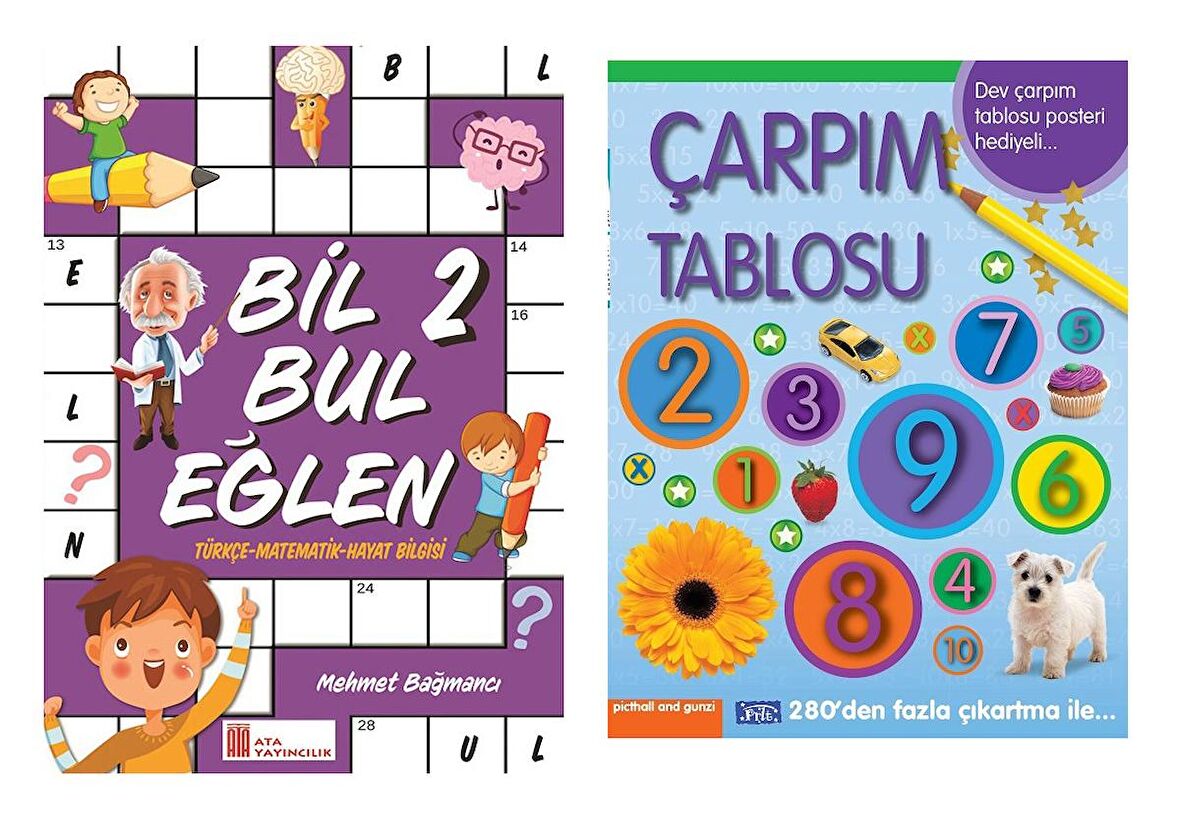 Ata 2.Sınıf Bil Bul Eğlen + Çarpım Tablosu