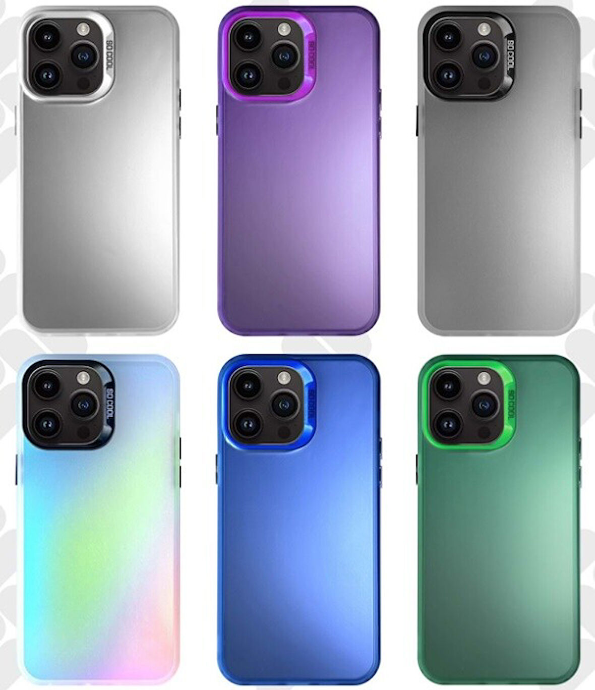 XİAOMİ NOTE 9 UYUMLU LOOK METALİK PARLAK KILIF LACİVERT
