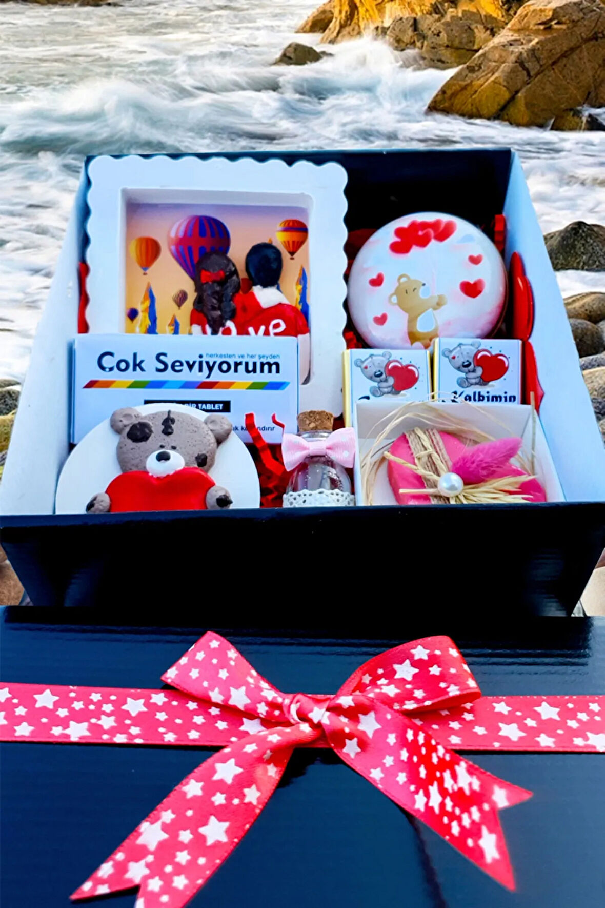 Siyah  Kutusunda Ağır Romantik  Ürünler Sevgiliye