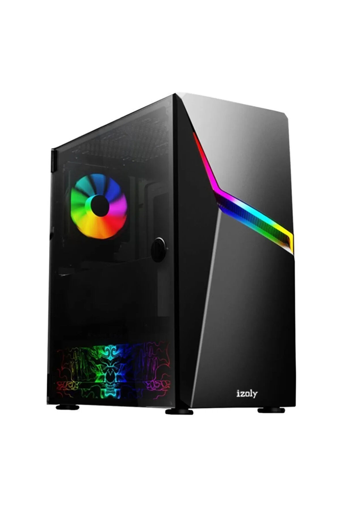 Mintra Linus Ti Ryzen 5 3600 16GB 512GB M2 SSD 1050ti 512w 80+ Oyuncu Masaüstü Bilgisayarı