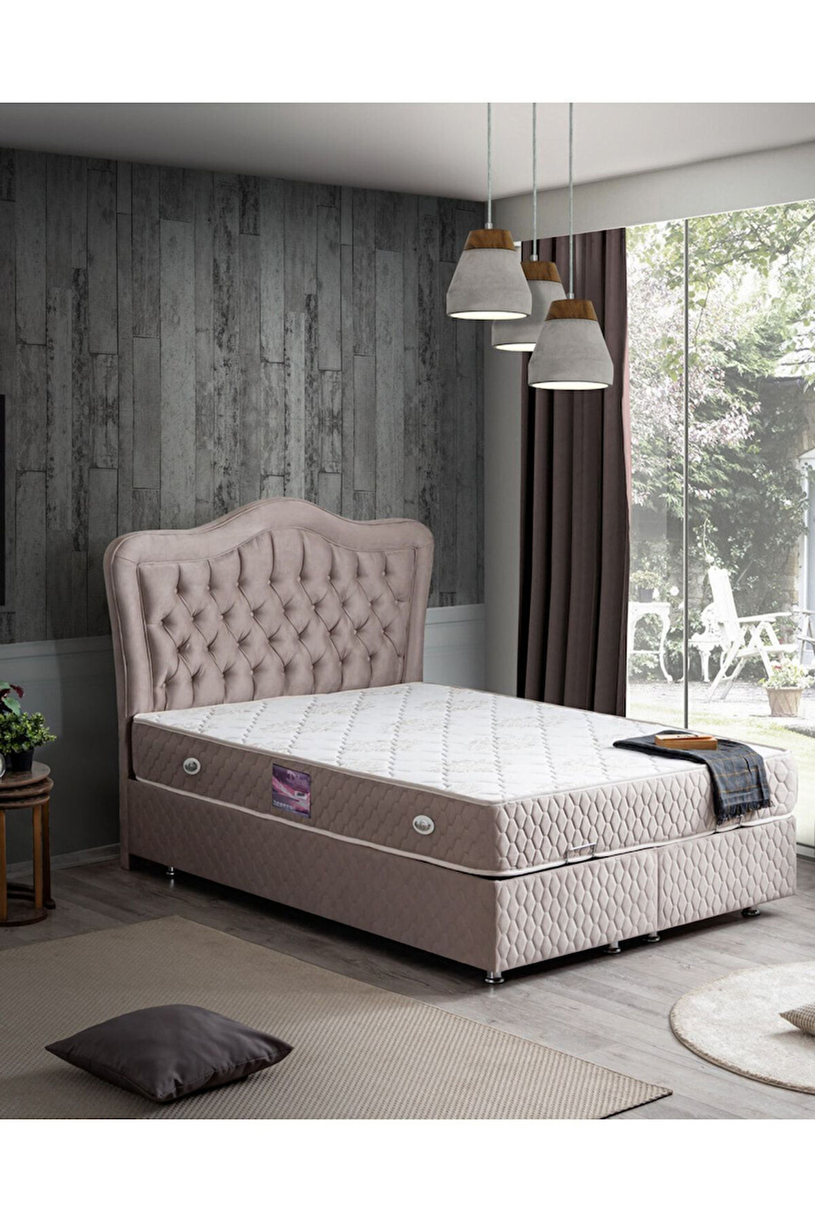 Camelli New Ikili Set, Çift Baza Başlık Seti