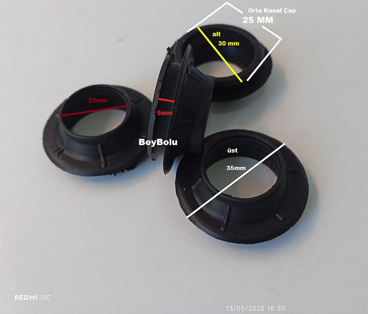 Bosch Uyumlu Ocak Düğme Altı Sızdırmazlık Conta 4 Lü , Ankastre Cam Ocak Düğme Contası