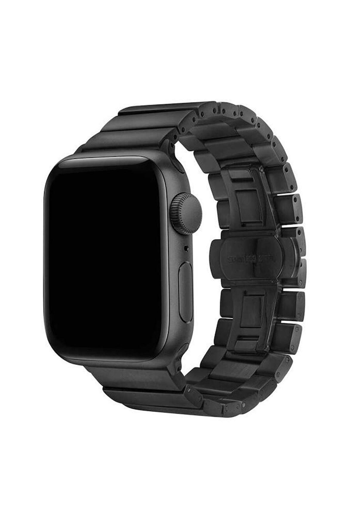 Apple Watch Uyumlu Ultra 49mm KRD-41 Klipsli Metal Kordon 
