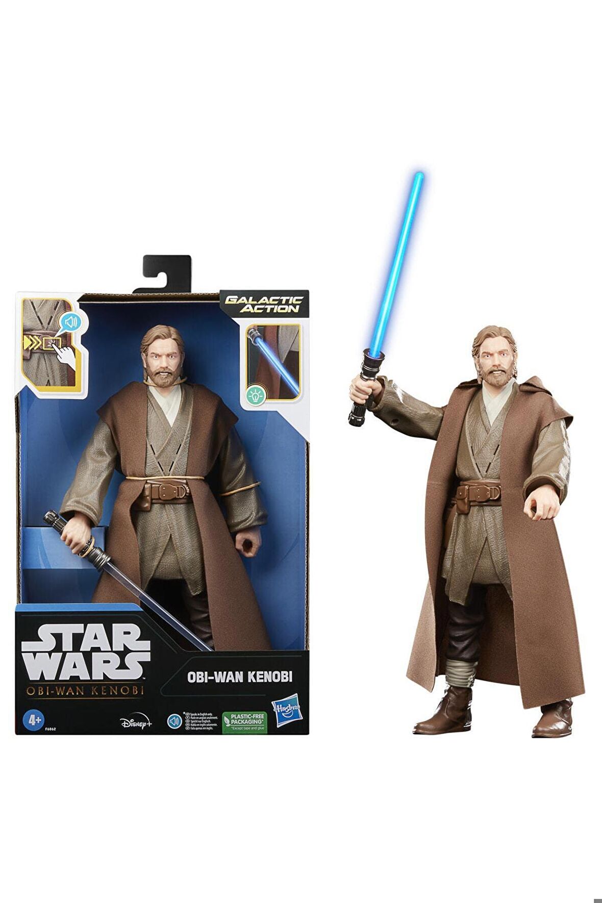 OBI WAN KENOBİ PREMİUM AKSİYON FİGÜR 30CM IŞIKLI SESLİ STAR WARS OBI WAN KENOBI FİGÜR