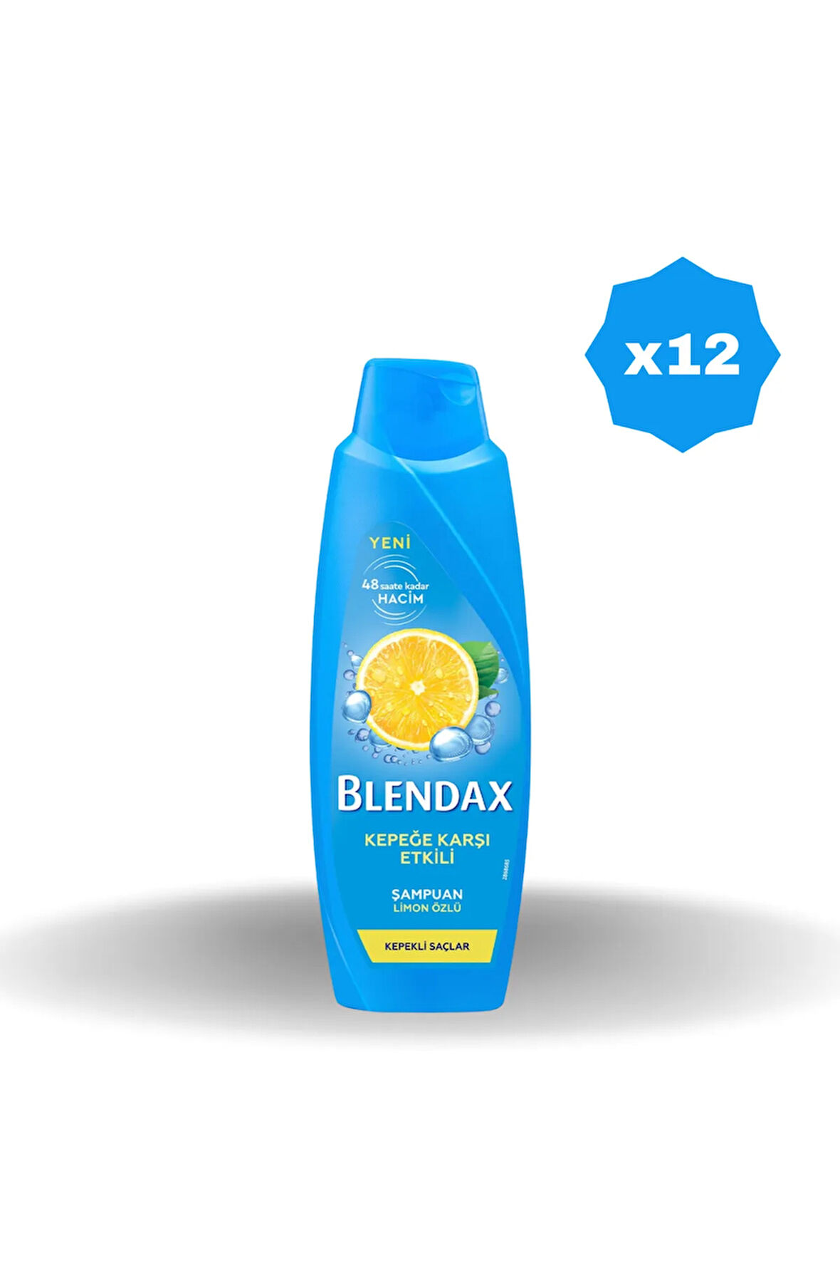 KEPEĞE KARŞI ETKİLİ ŞAMPUAN 500 ML X 12 ADET