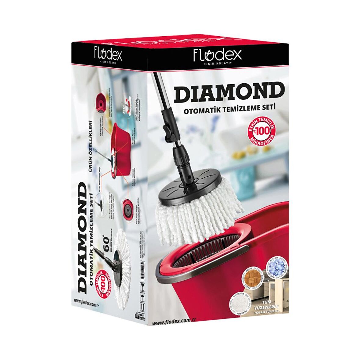 Flodex Diamond Otomatik Temizlik Seti