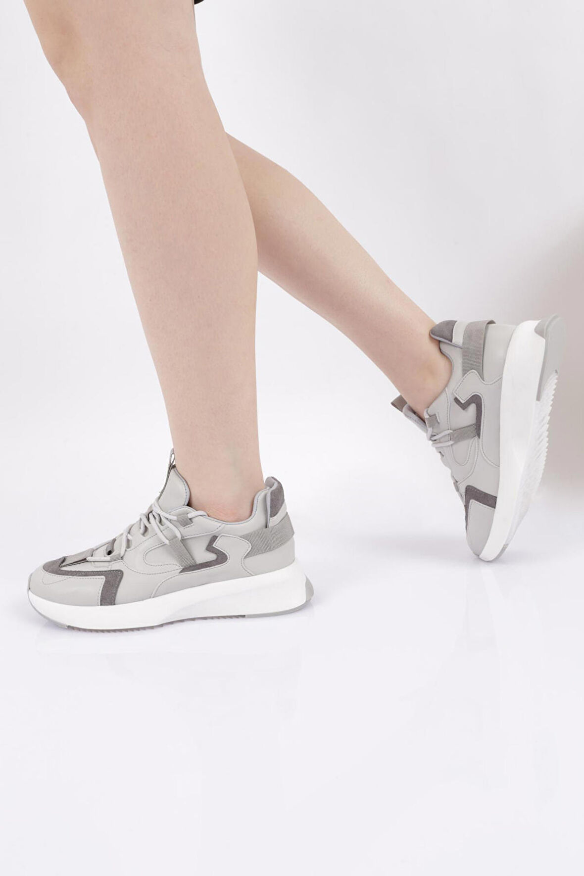 DGN 68120-22Y KADIN BAĞCIKLI SNEAKERS AYAKKABI