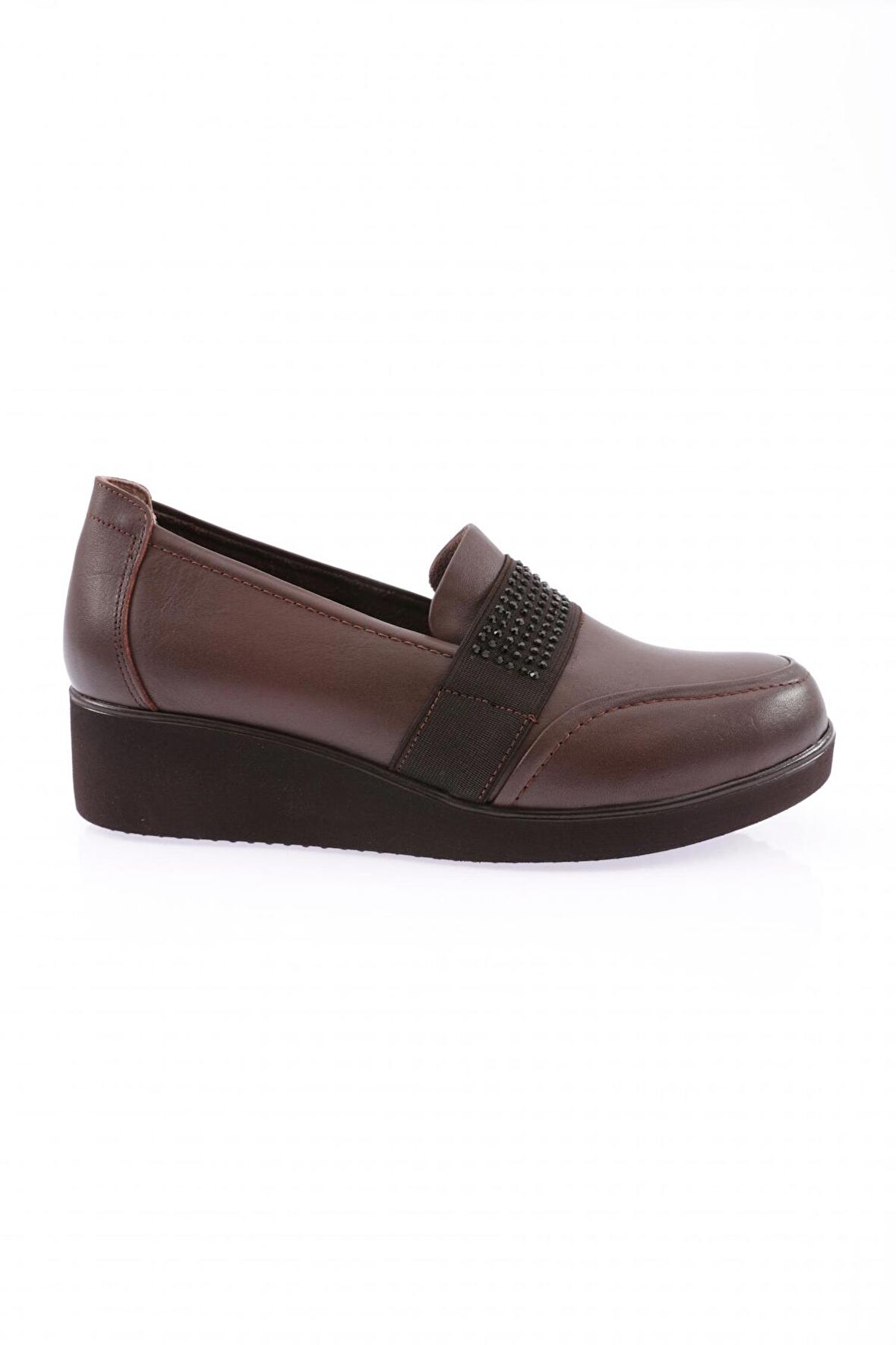 Dgn 1094-22K Kadin Kalin Taban Bantli Comfort Ayakkabi