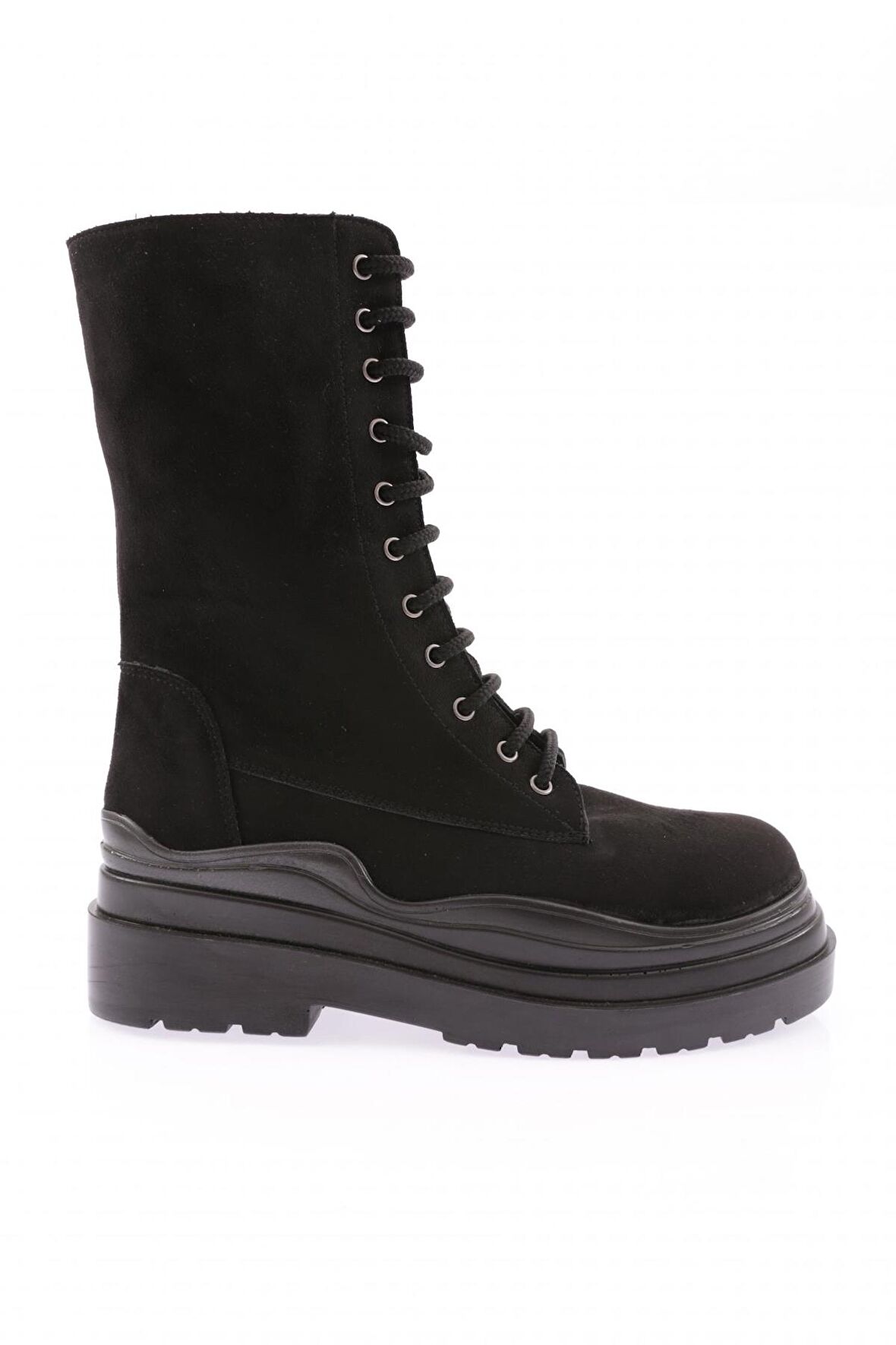 Dgn Btg201 Kadın Kalin Taba Bağcikli Bot