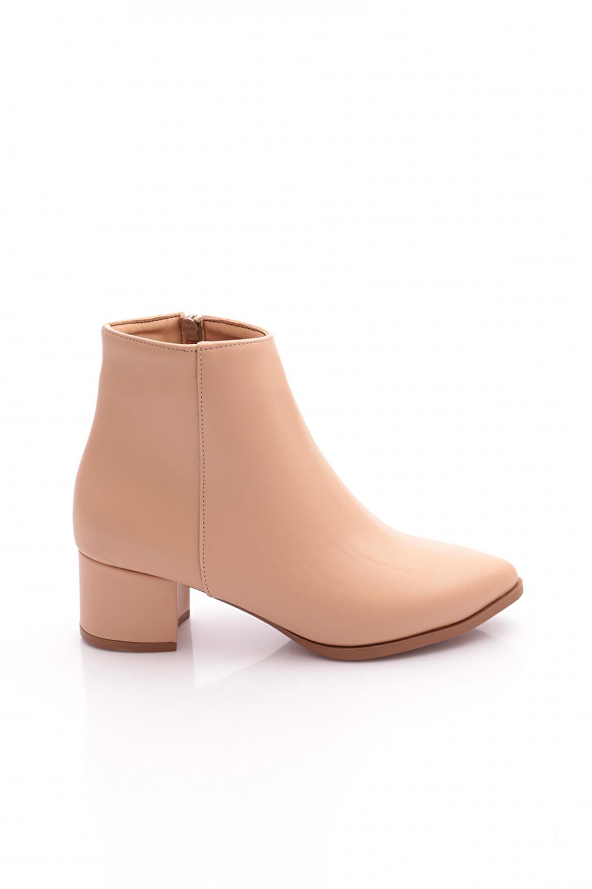 Dgn Si-07K Kadin 22K Sivri Burun Topuklu Bilek Bot