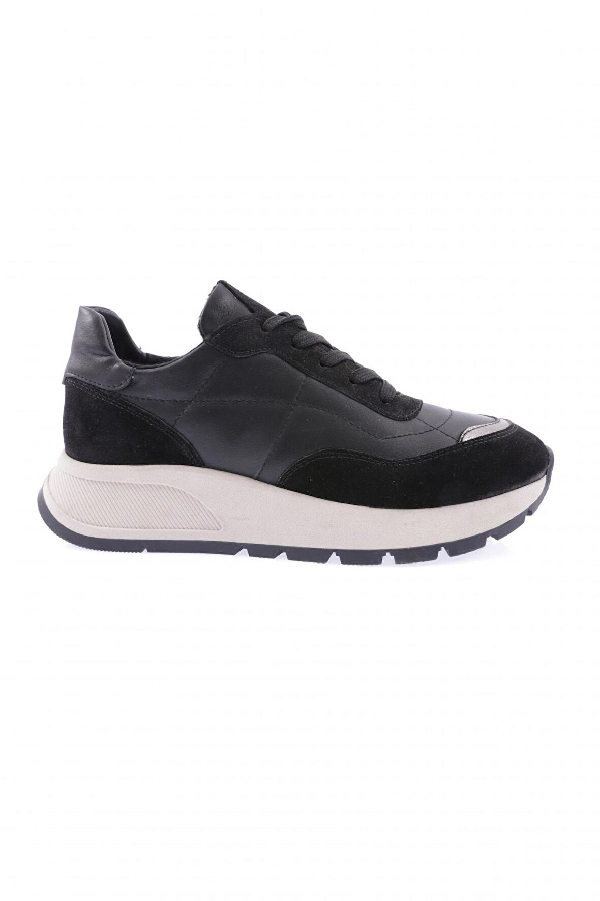 Dgn 460 Kadın Kalin Taban Sneakers Ayakkabi