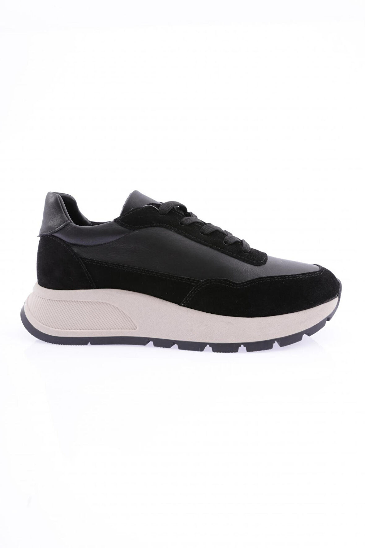Dgn 461 Kadın Kalin Taban Sneakers Ayakkabi