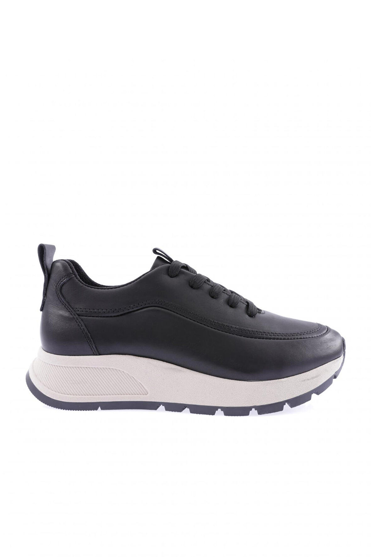 Dgn 444 Kadın Kalin Taban Sneakers Ayakkabi