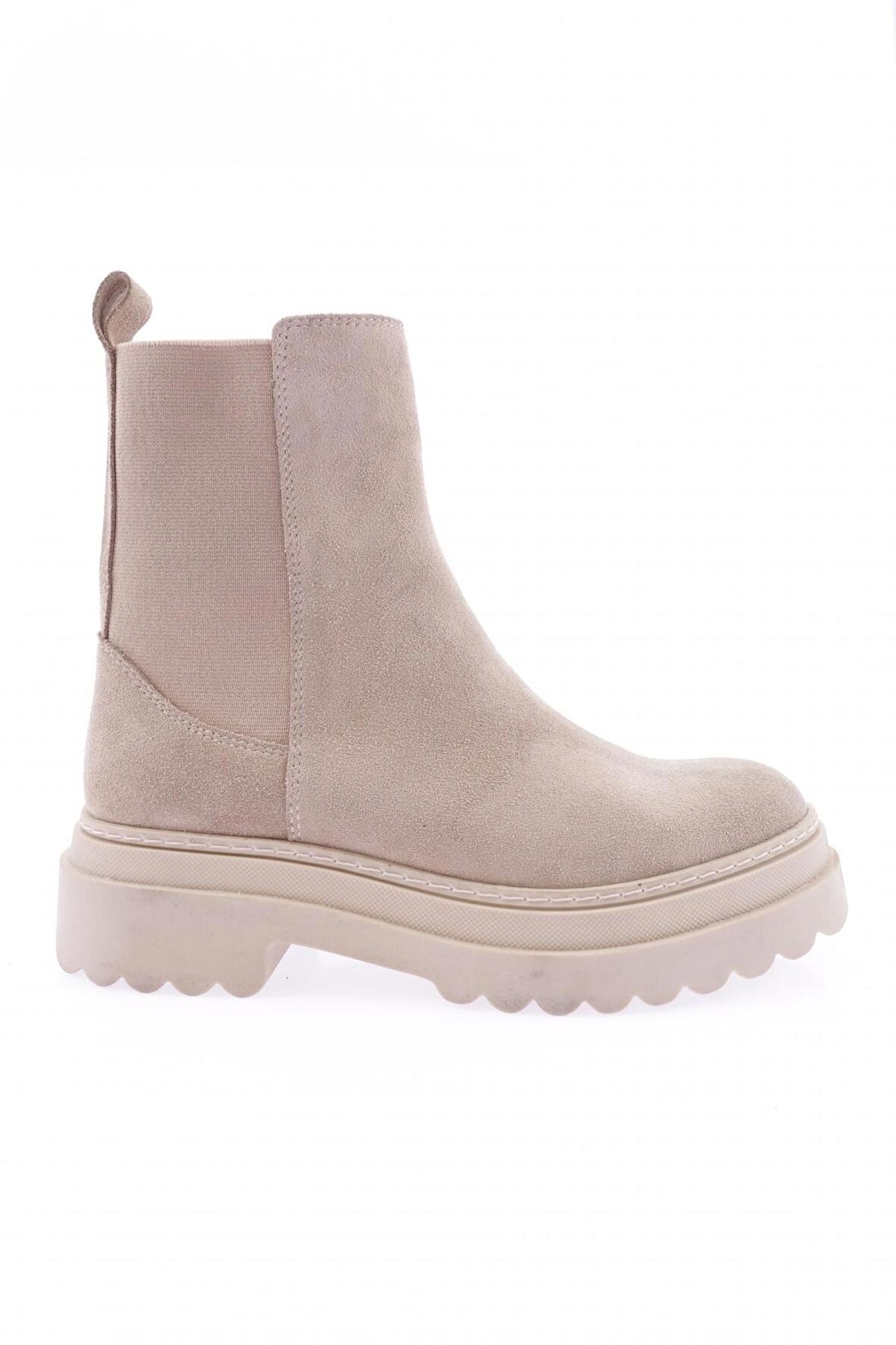 DGN 345-T KADIN KALIN TABAN STRECH DETAYLI BOT