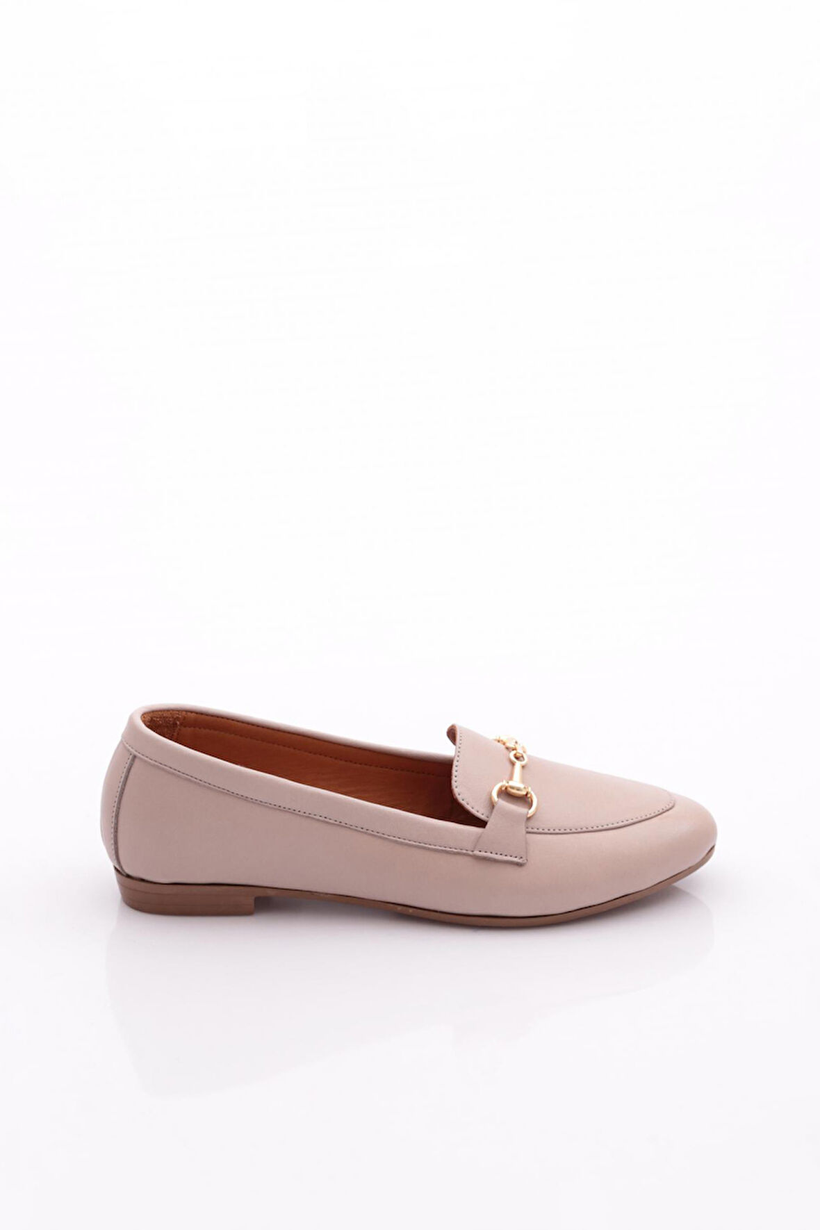 Dgn 102 Kadin Metal Aksesuarli Zenne Loafer