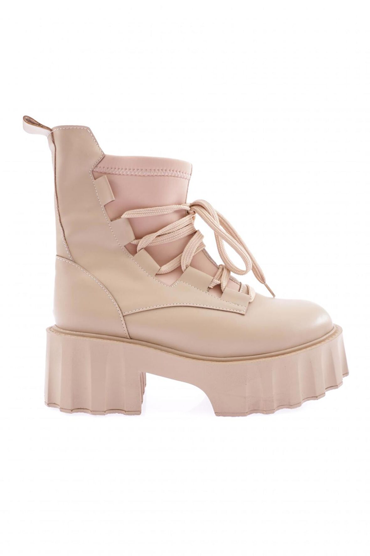 Dgn Es803 Kadın Kalin Taban Bağcikli Bot