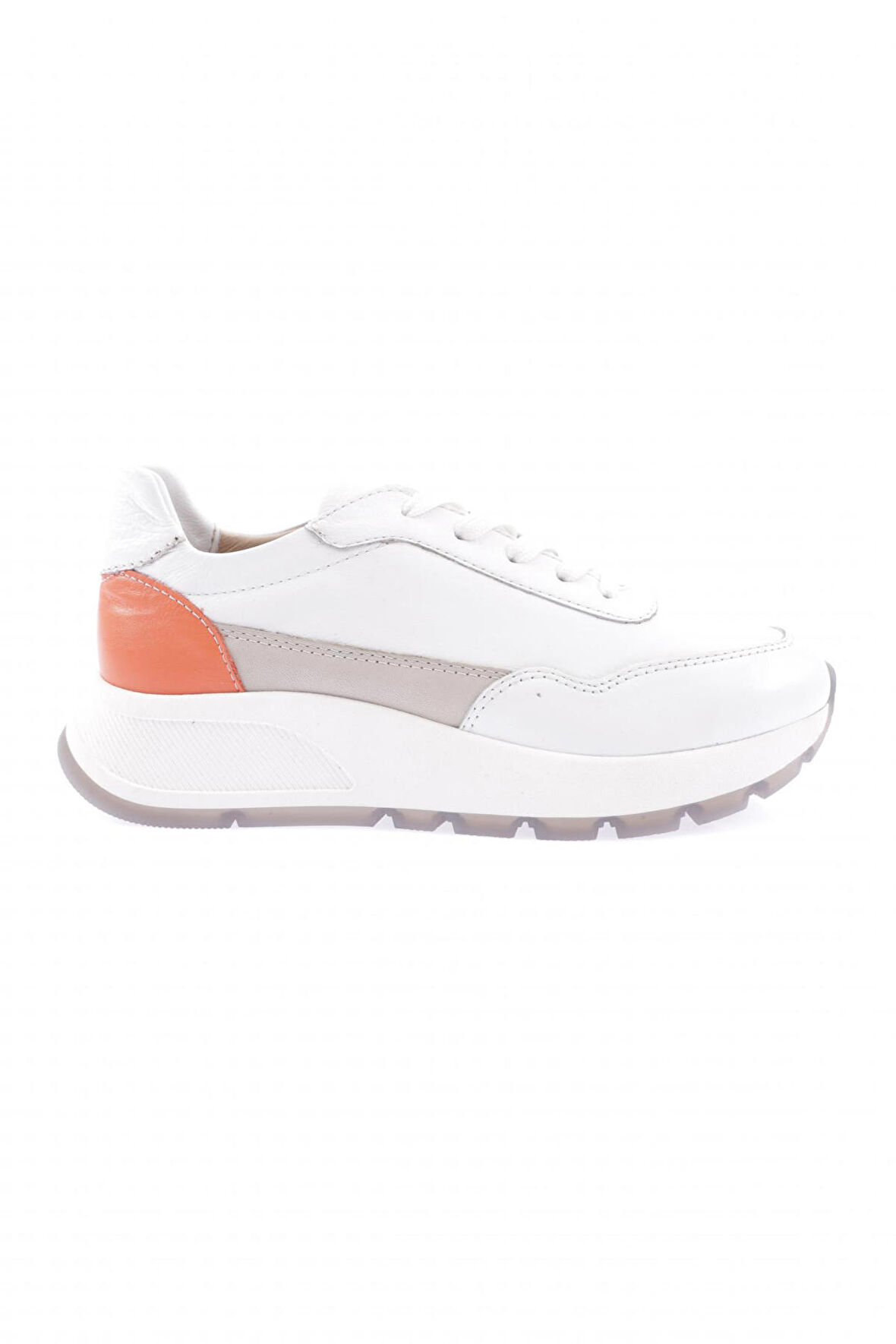 Dgn 461-23Y Kadın Kalin Taban Sneakers Ayakkabi