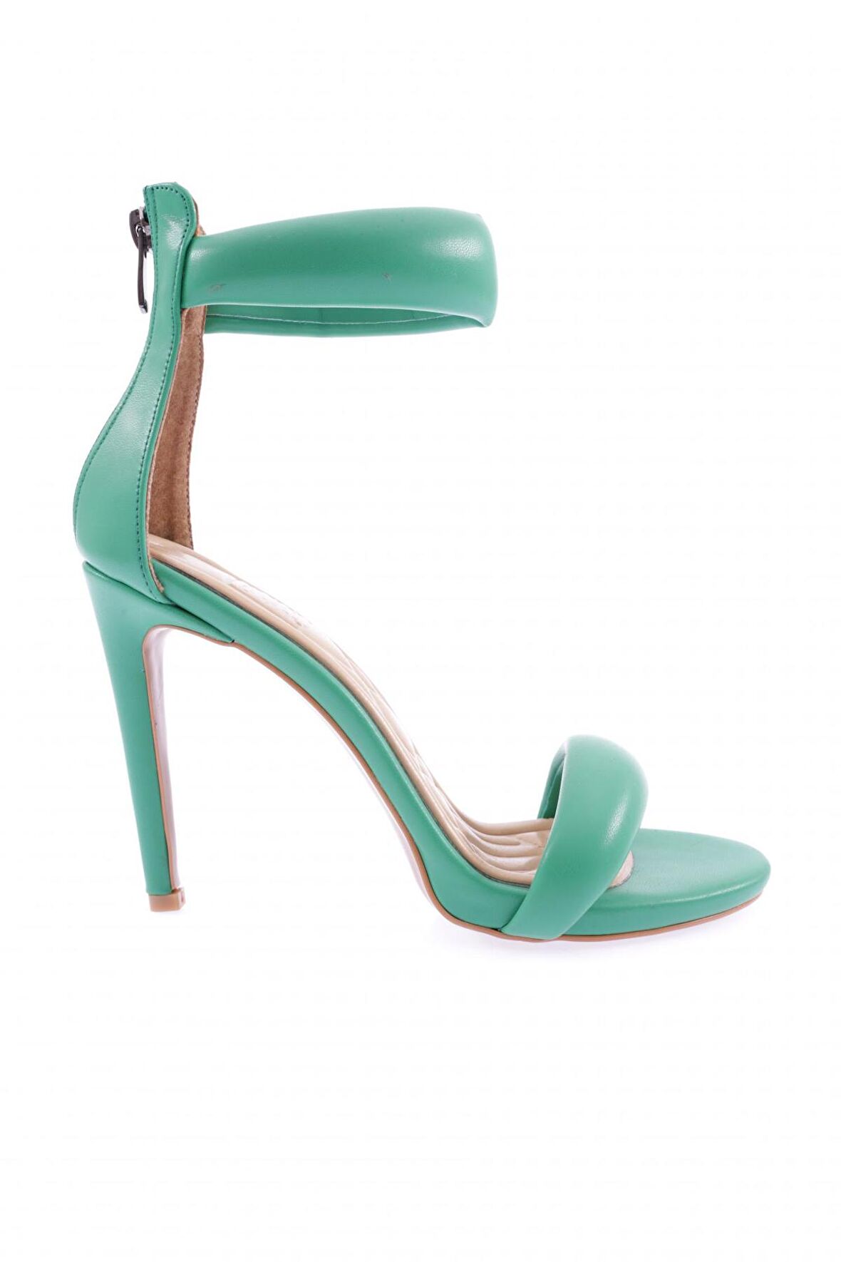 Dgn 8047-23Y Kadın Bilekten Bağli Tek Bantli Topuklu Ayakkabi