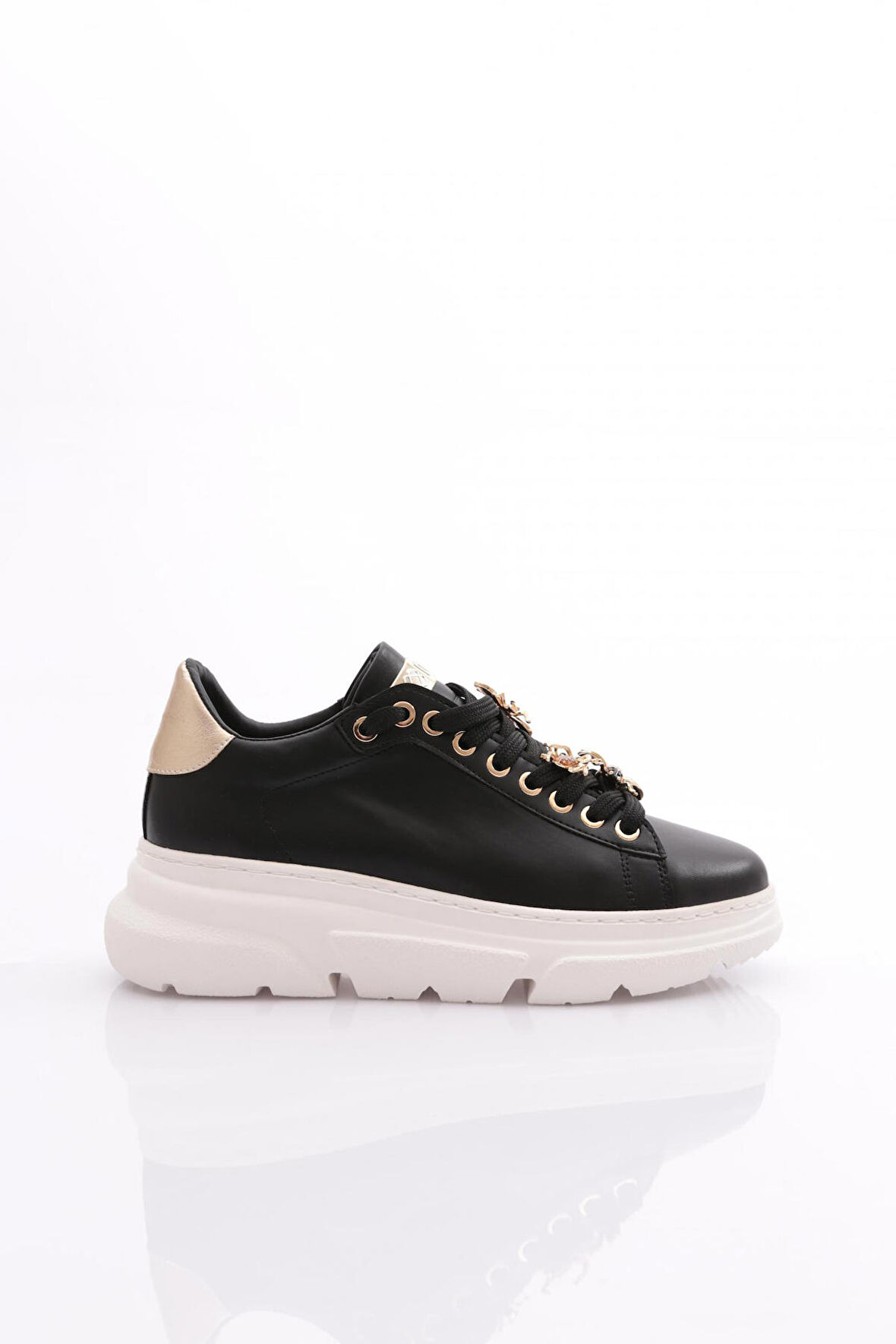Dgn Es852 Kadın Kalin Taban Ari Tokali Sneakers Ayakkabi
