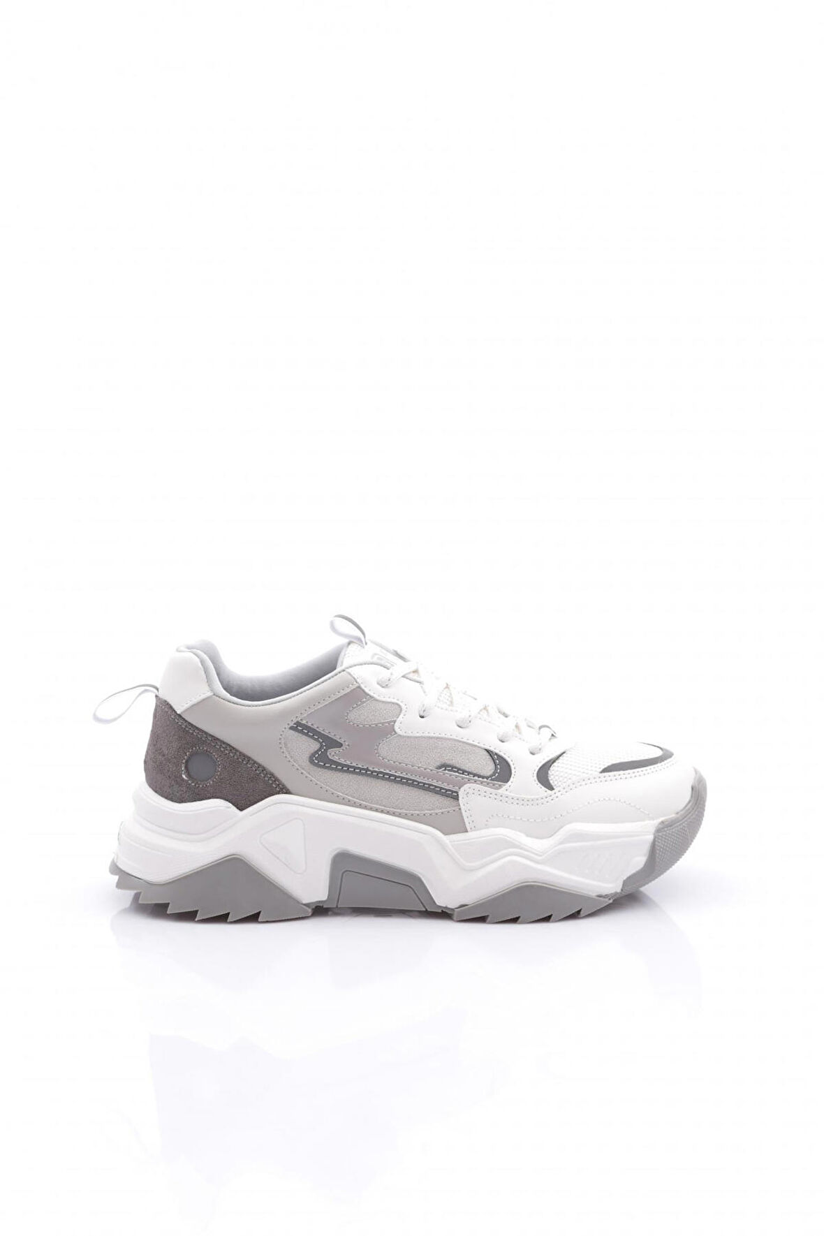 Dgn 65100-22Y Kadın Bağcikli Kalin Taban Sneakers Ayakkabi