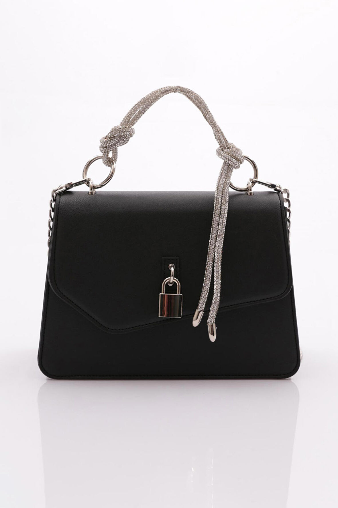 Dgn 043 Kadın Fitil Taşli Klasik Çanta