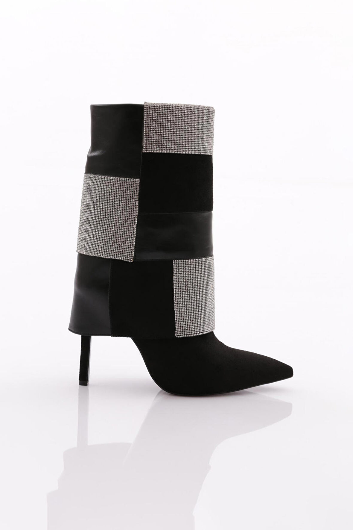 Dgn 1133 Kadın Topuklu Bot