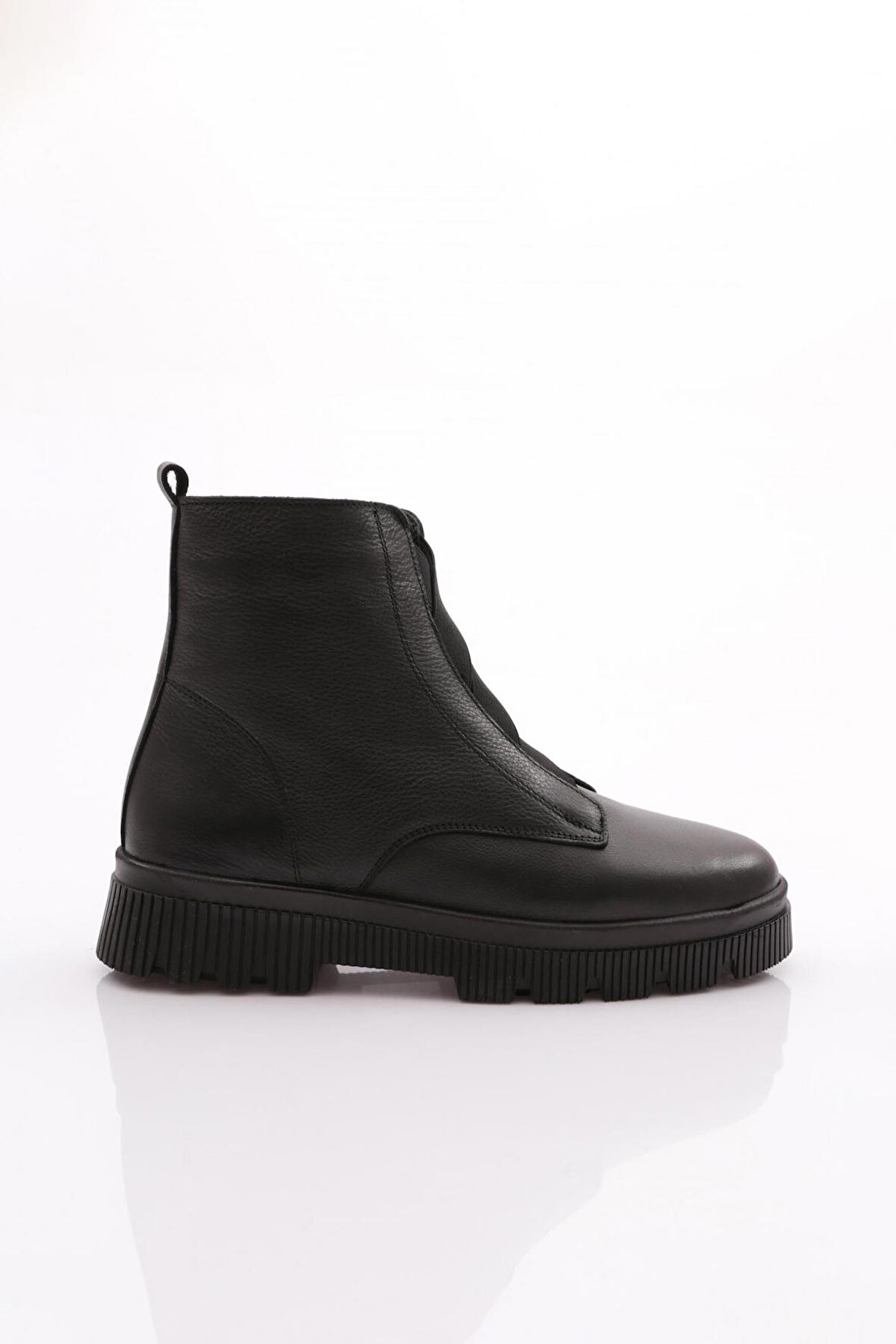 Dgn 3752  Kadın Lastik Detayli Bilek Bot