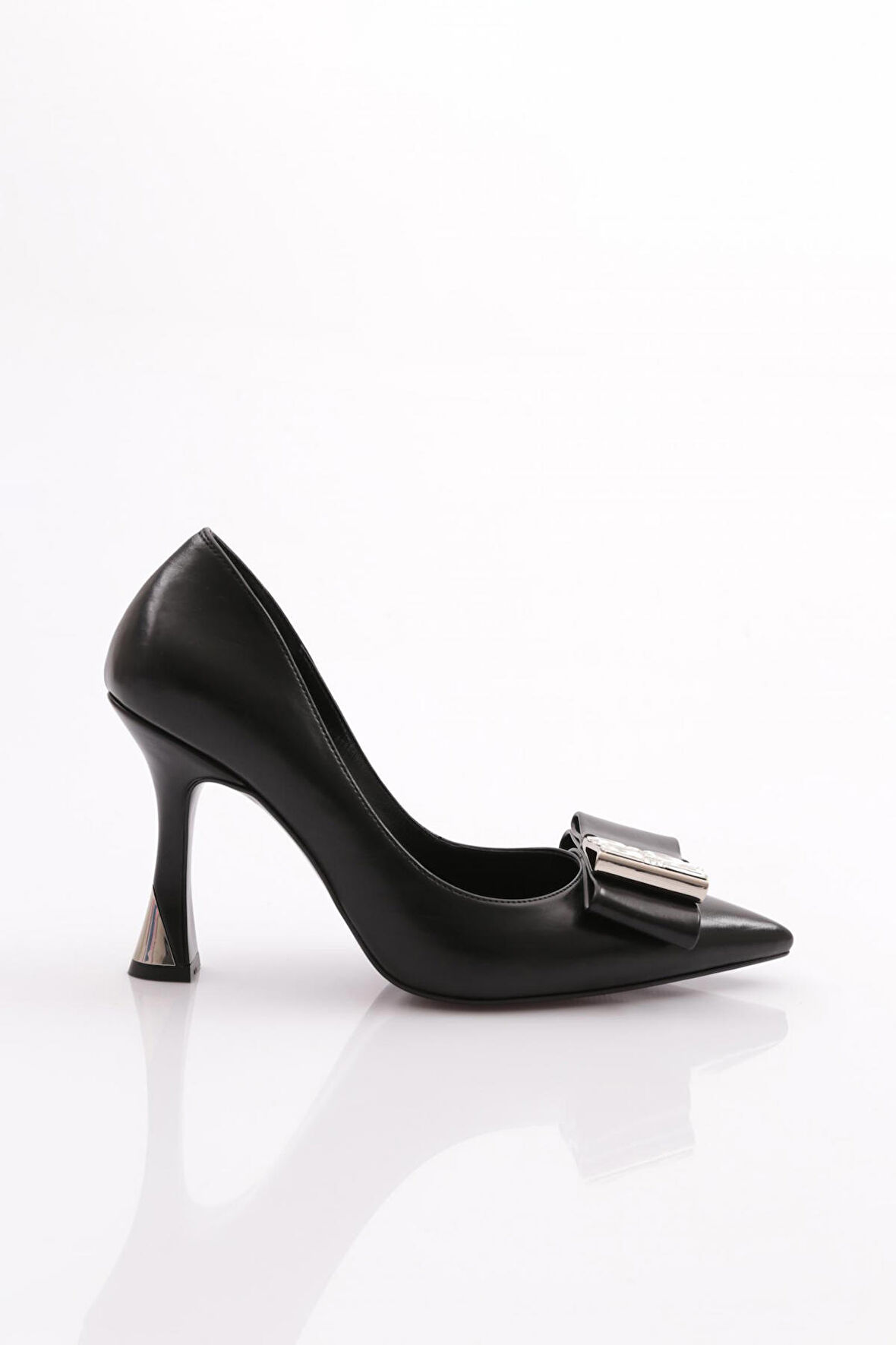 Dgn 9039 Kadın Taş Detayli Topuklu Ayakkabi