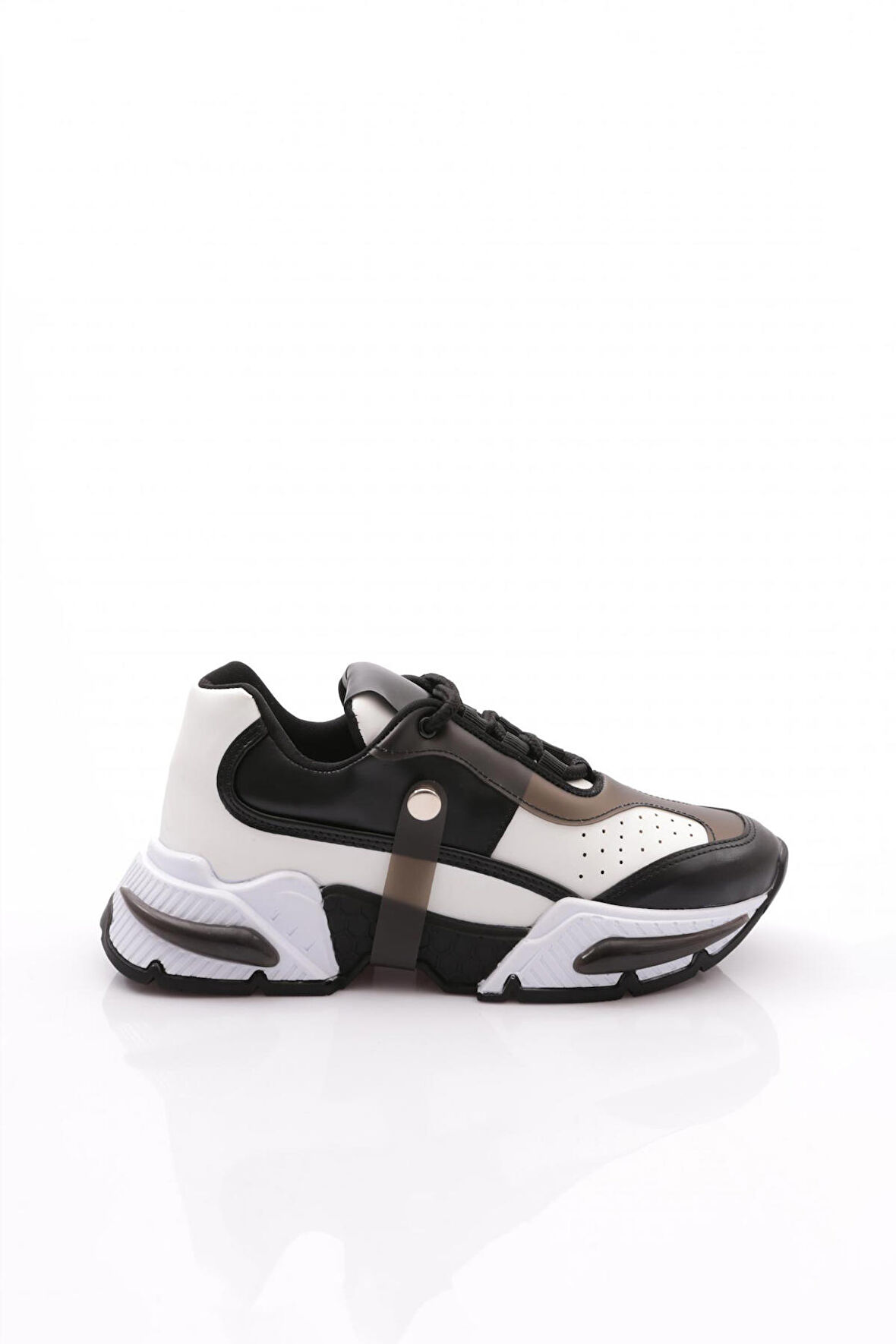Dgn 052 Kadın Kalin Taban Sneaker Ayakkabi