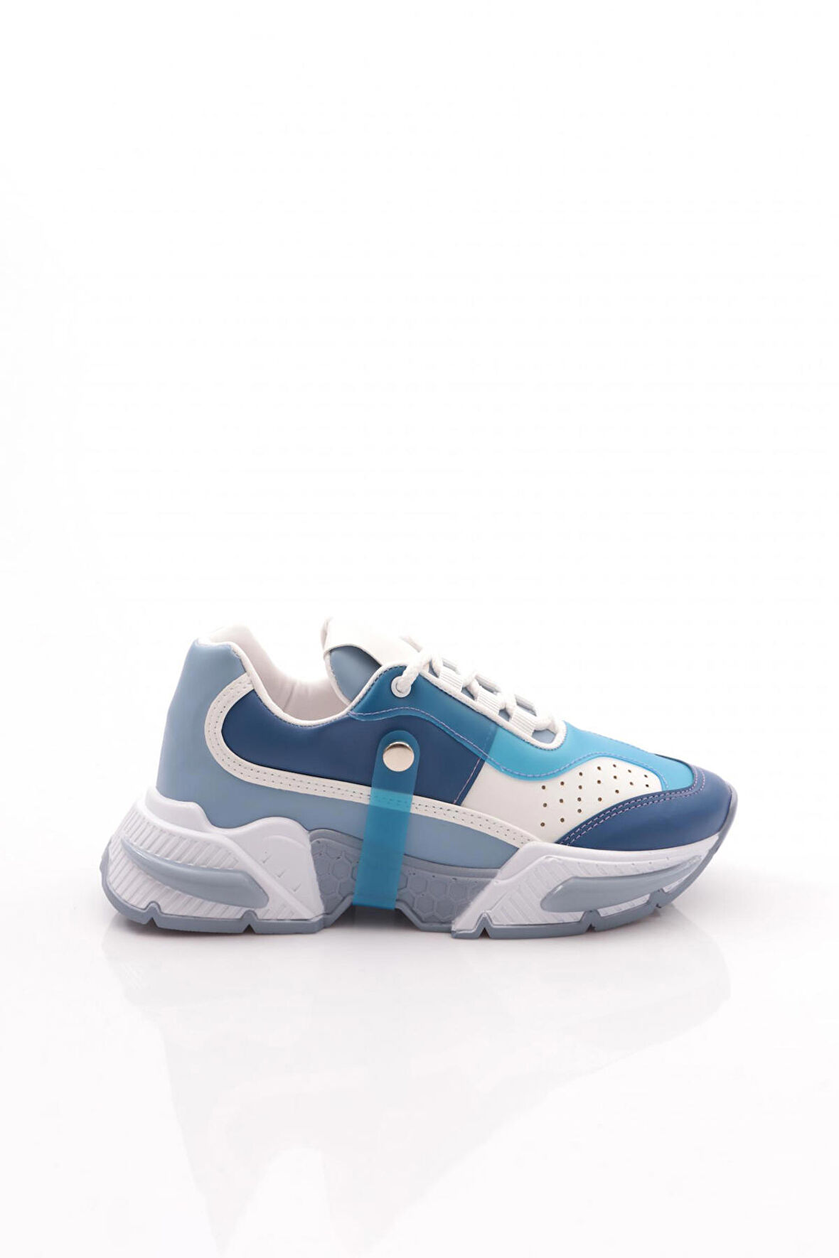 Dgn 052 Kadın Kalin Taban Sneaker Ayakkabi
