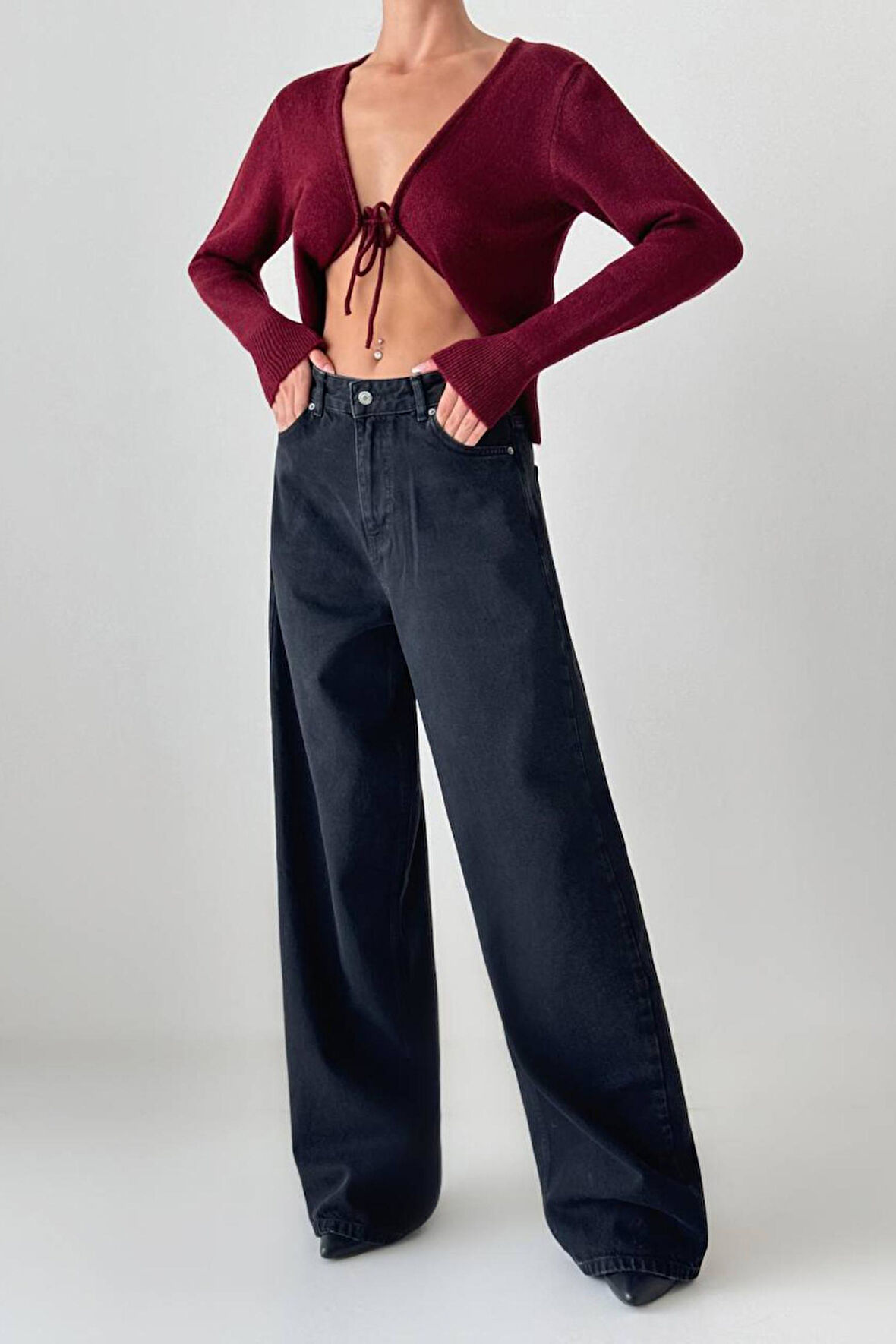 Lacarino 7588 E.W.Leg Kadın Jean Pantolon